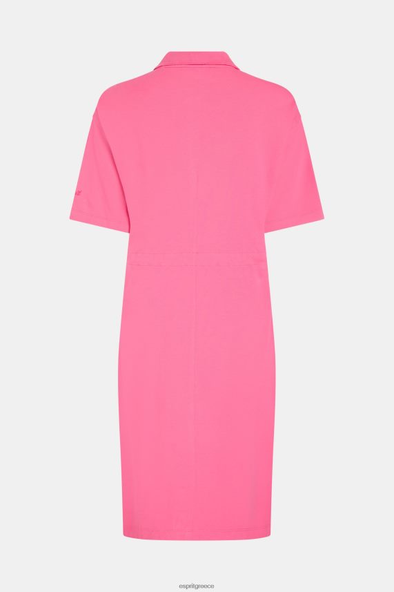 γυναίκες Esprit ροζ dolphin tennis club φόρεμα πόλο πλισέ φορέματα 0J044P503