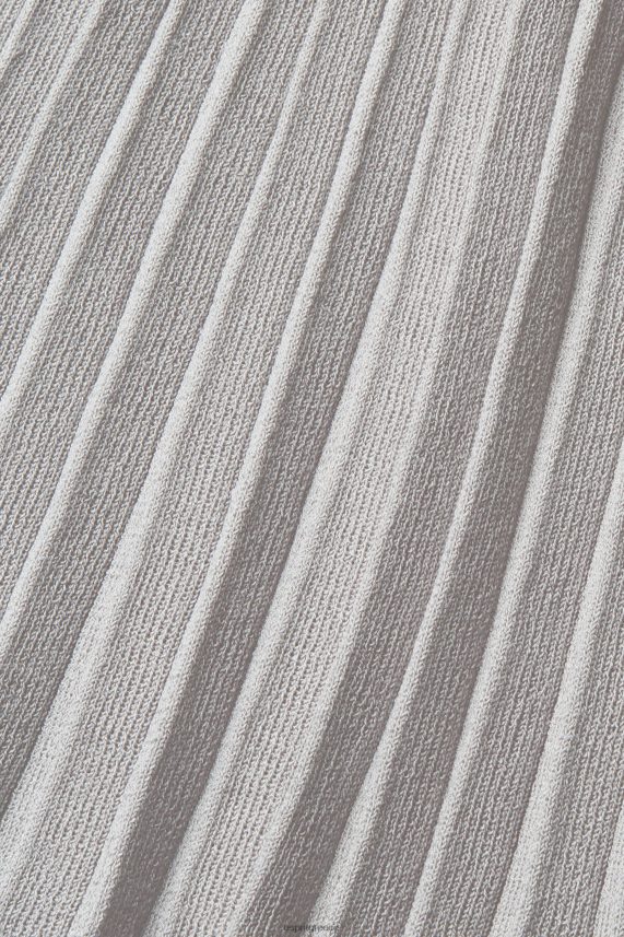 γυναίκες Esprit μέτριο γκρι φόρεμα με πλισέ εφαρμογή και flare φορέματα 0J044P381