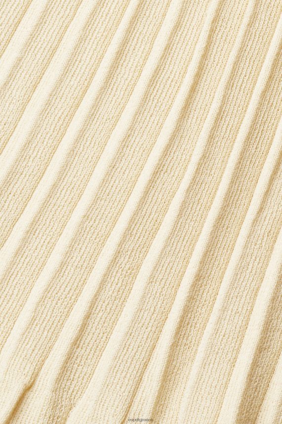 γυναίκες Esprit άμμος φόρεμα με πλισέ εφαρμογή και flare φορέματα 0J044P383