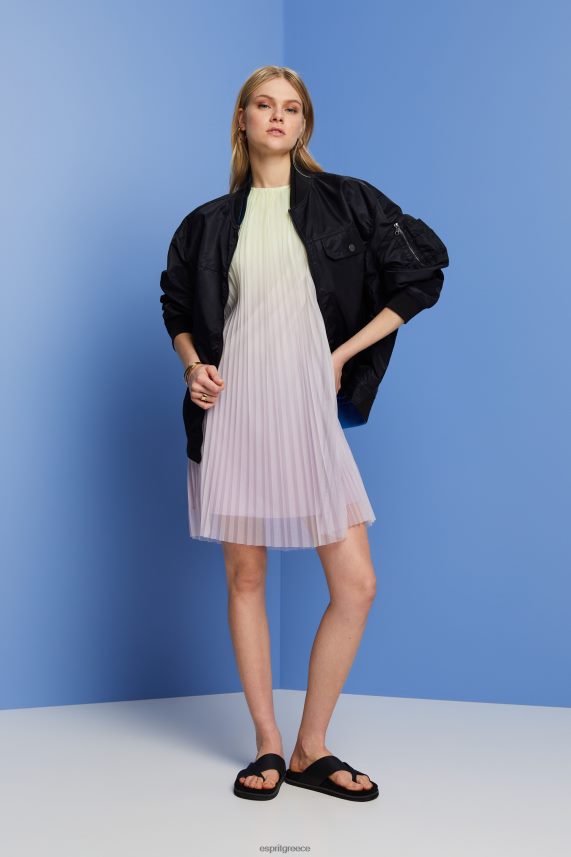 γυναίκες Esprit βιολέτα Μίνι φόρεμα plisse φορέματα 0J044P134