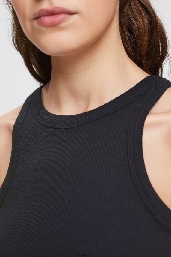 γυναίκες Esprit μαύρος φανελάκι γιλέκο 0J044P31