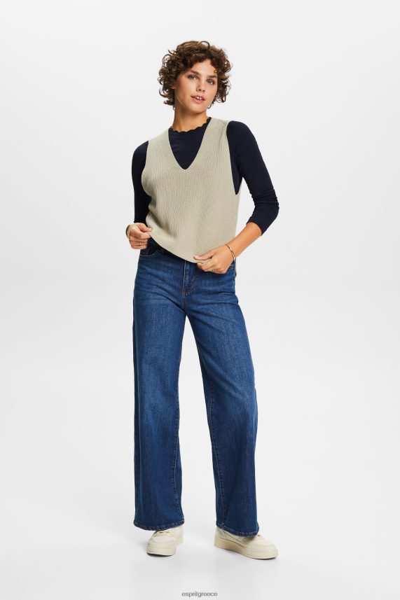 γυναίκες Esprit ΠΟΛΕΜΙΚΟ ΝΑΥΤΙΚΟ μακρυμάνικο μπλουζάκι με χτενισμένο λαιμό μακρύ μανίκι 0J044P33