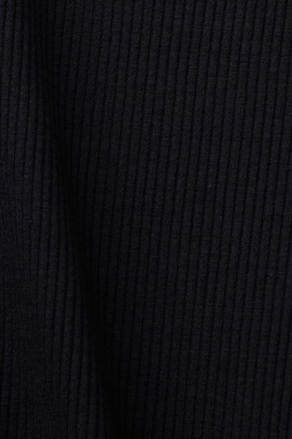 γυναίκες Esprit μαύρος ριμπ μακρυμάνικο τοπ μακρύ μανίκι 0J044P88