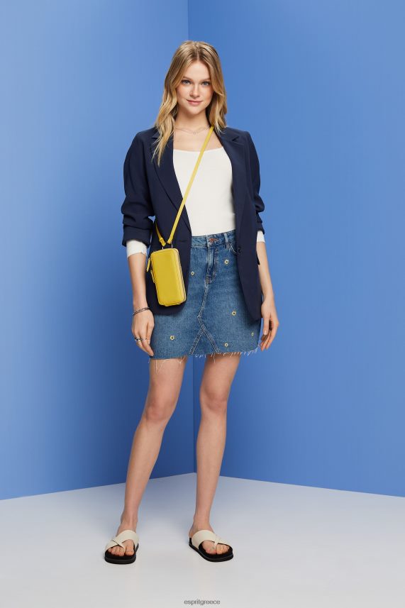 γυναίκες Esprit υπόλευκο ριμπ μακρυμάνικο τοπ μακρύ μανίκι 0J044P89