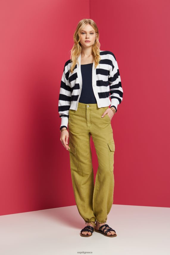 γυναίκες Esprit ΠΟΛΕΜΙΚΟ ΝΑΥΤΙΚΟ ριμπ μακρυμάνικο τοπ μακρύ μανίκι 0J044P90