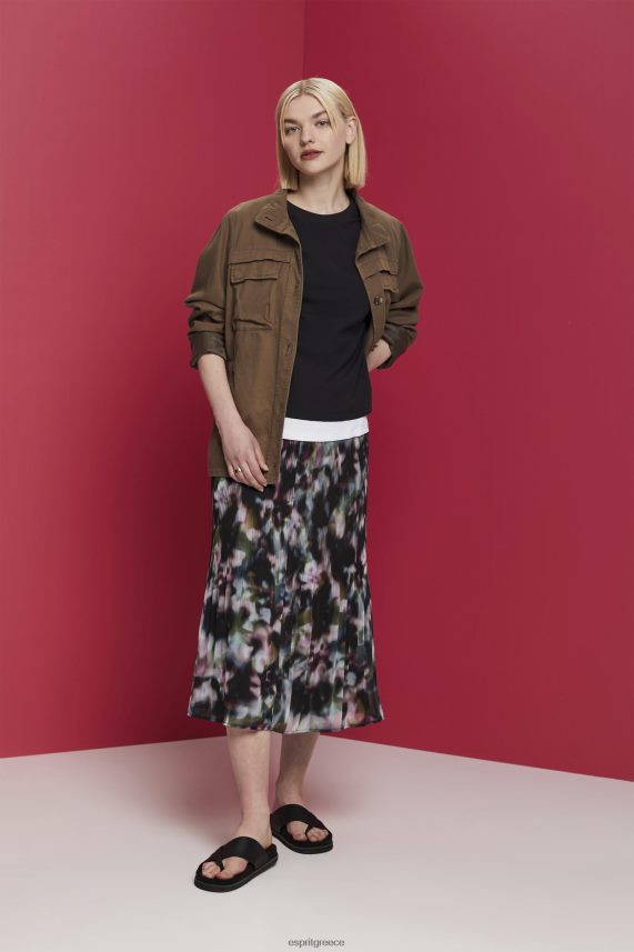 γυναίκες Esprit μαύρος μπλούζα με ανοιχτή πλάτη, τένσελ μπλούζες 0J044P200