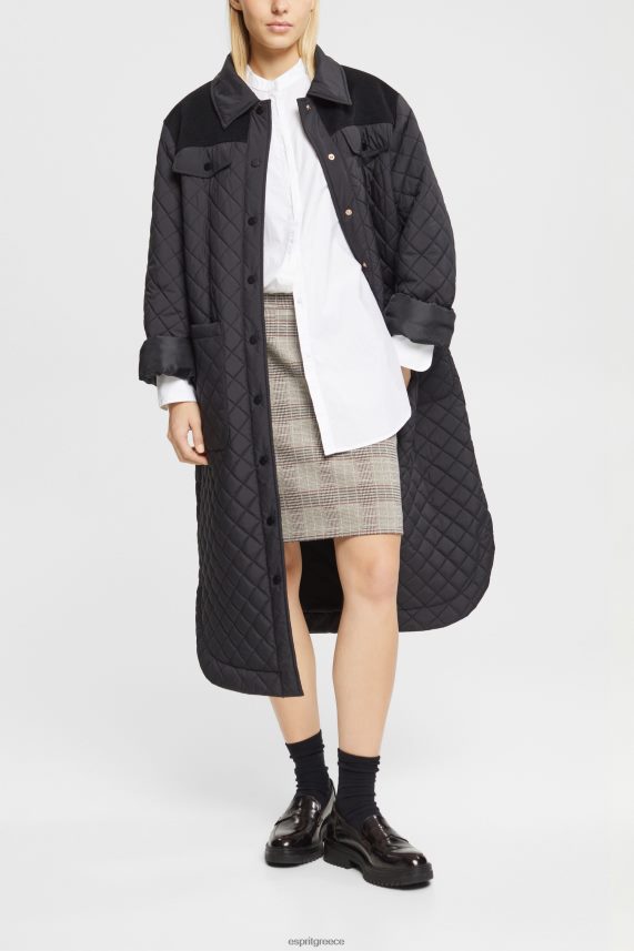 γυναίκες Esprit μαύρος μπλούζα με στρογγυλή λαιμόκοψη, οργανικό βαμβάκι μπλούζες 0J044P334