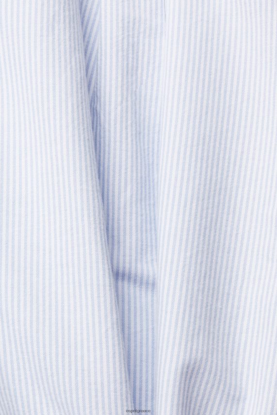 γυναίκες Esprit γαλάζιο ριγέ μπλούζα μπλούζες 0J044P552