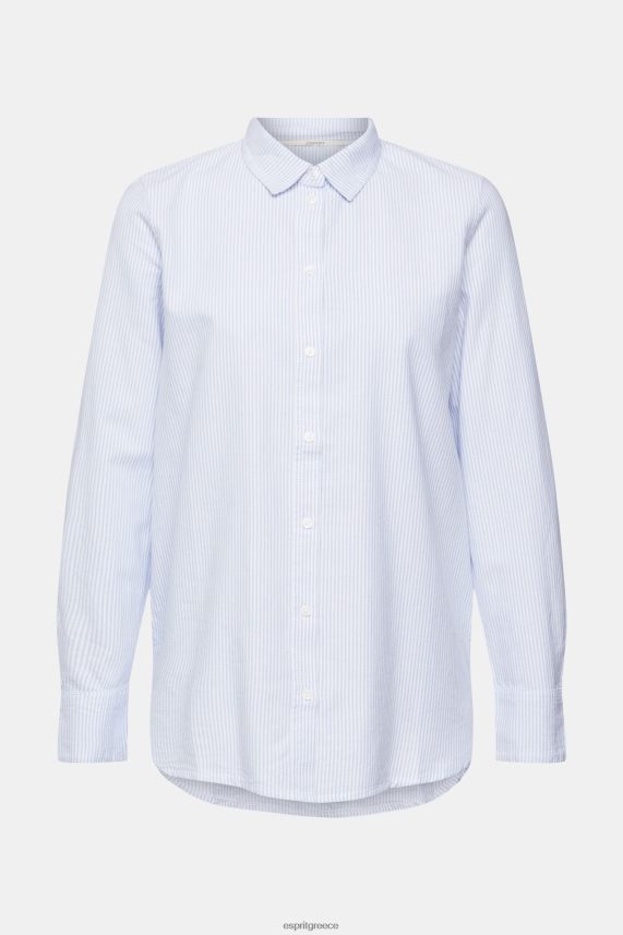 γυναίκες Esprit γαλάζιο ριγέ μπλούζα μπλούζες 0J044P552