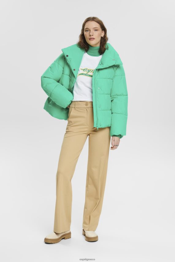 γυναίκες Esprit άσπρο βαμβακερό μπλουζάκι με εμπριμέ λογότυπο μπλουζάκια 0J044P142