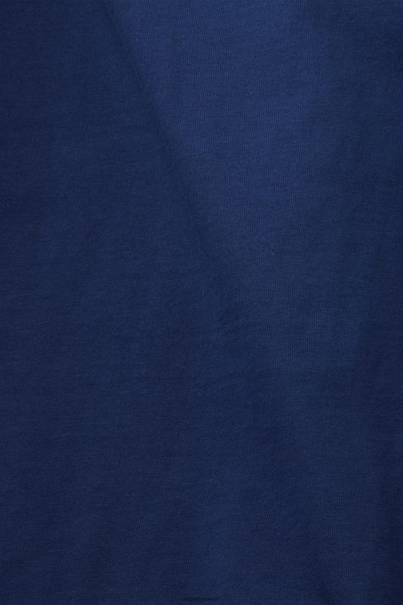 γυναίκες Esprit μελάνι βαμβακερό μπλουζάκι με κεντημένο λογότυπο μπλουζάκια 0J044P150