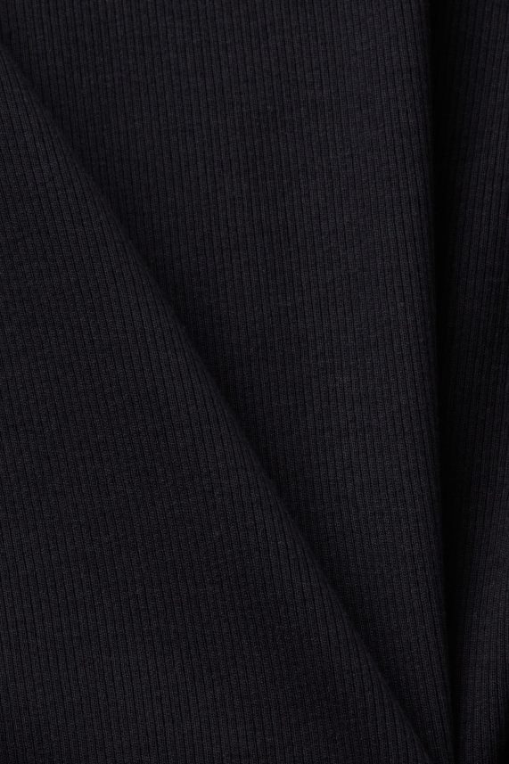 γυναίκες Esprit μαύρος μπλουζάκι με ραβδώσεις μπλουζάκια 0J044P1