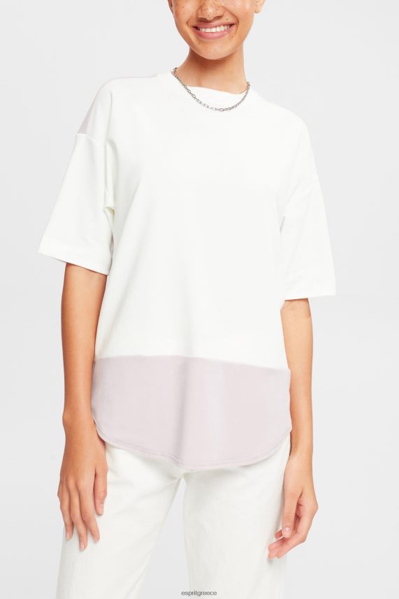 γυναίκες Esprit υπόλευκο διχρωμία μπλουζάκι μπλουζάκια 0J044P393