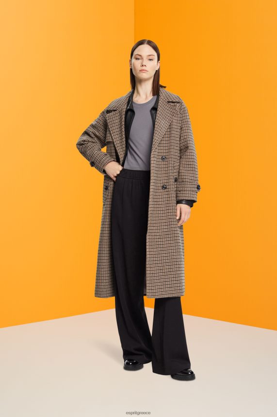 γυναίκες Esprit μέτριο γκρι βαμβακερό μπλουζάκι με λαιμόκοψη μπλουζάκια 0J044P455