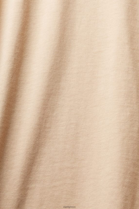 γυναίκες Esprit άμμος μακρυμάνικο μπλουζάκι με λογότυπο μπλουζάκια 0J044P461