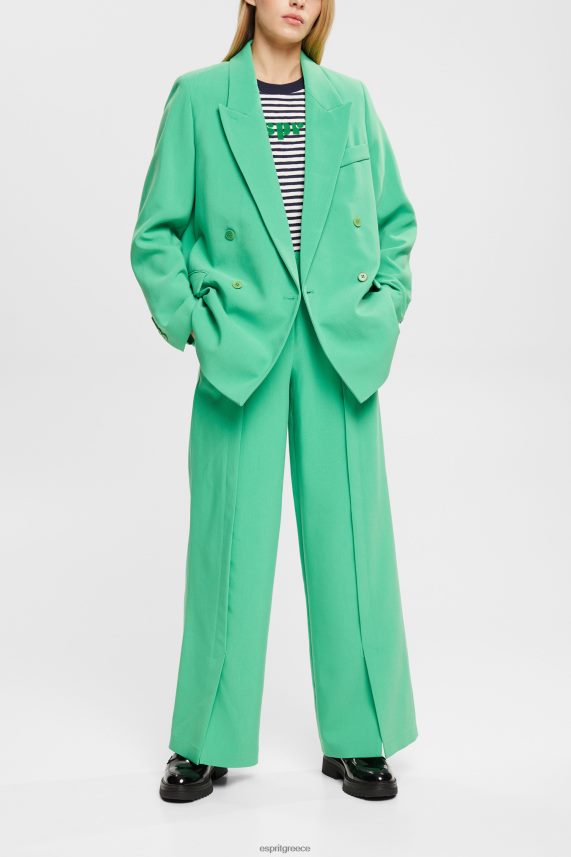 γυναίκες Esprit υπόλευκο μπλουζάκι με ριγέ λογότυπο μπλουζάκια 0J044P537