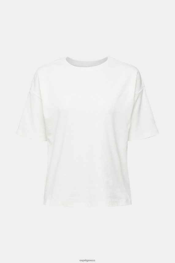 γυναίκες Esprit υπόλευκο Κοντομάνικη μπλούζα μπλουζάκια 0J044P545