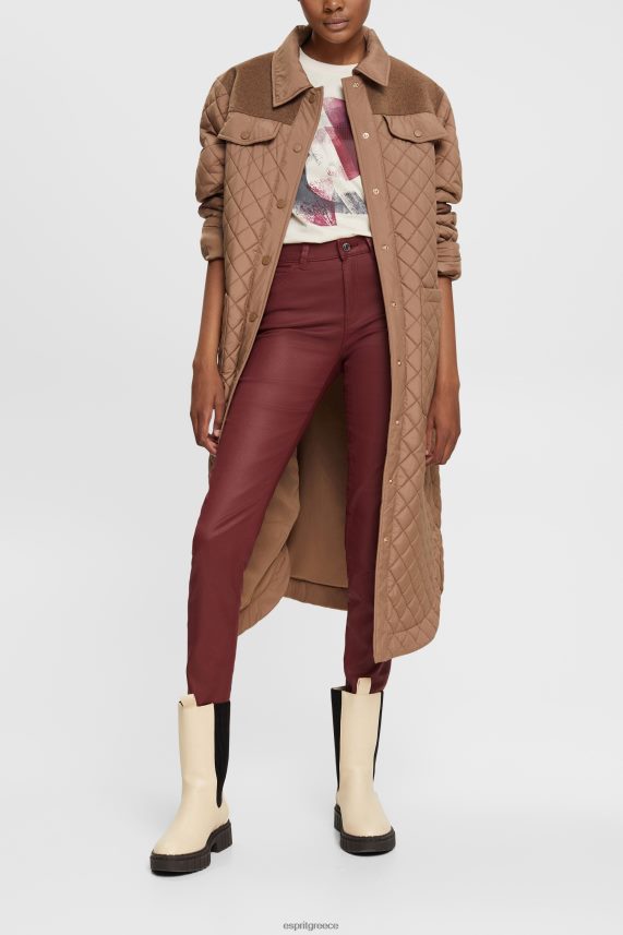 γυναίκες Esprit γυμνός T-shirt με λογότυπο, μείγμα tencel μπλουζάκια 0J044P441