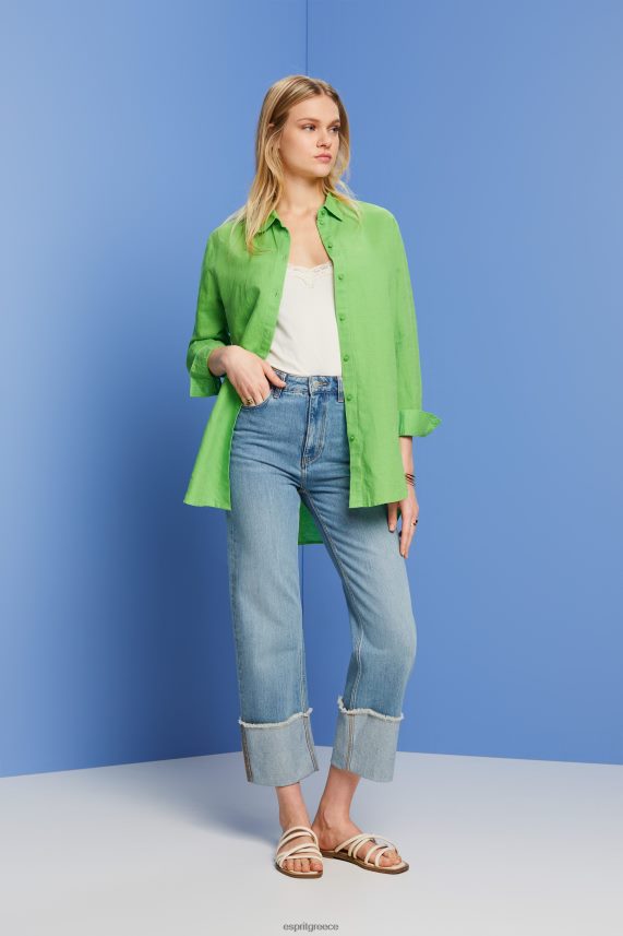 γυναίκες Esprit πάγος μπλουζάκι με δαντέλα μπλουζα 0J044P140