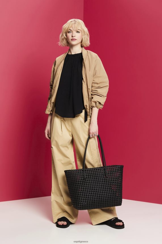 γυναίκες Esprit μαύρος πάνω από το λαιμόκοψη μπλουζα 0J044P223