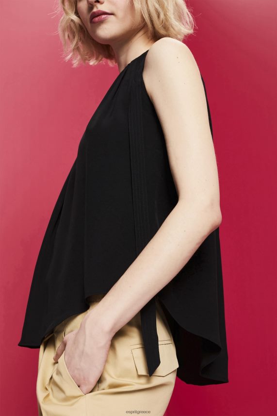 γυναίκες Esprit μαύρος πάνω από το λαιμόκοψη μπλουζα 0J044P223