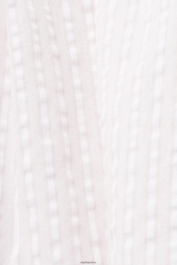 γυναίκες Esprit ανοιχτό ροζ ανάγλυφο καμί μπλουζα 0J044P226