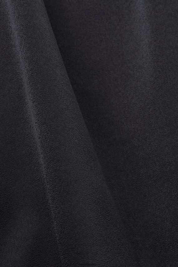 γυναίκες Esprit μαύρος σατέν τιράντα τοπ μπλουζα 0J044P354