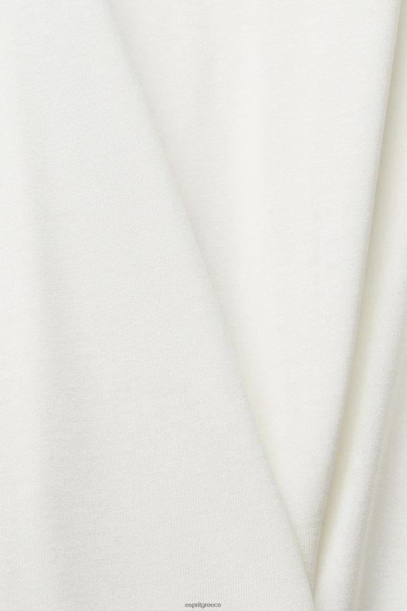 γυναίκες Esprit υπόλευκο τοπ με δαντέλα, lenzing ecovero μπλουζα 0J044P243