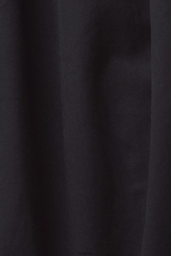 γυναίκες Esprit μαύρος μπλούζα καμιζόλα με smock, tencel μπλουζα 0J044P198