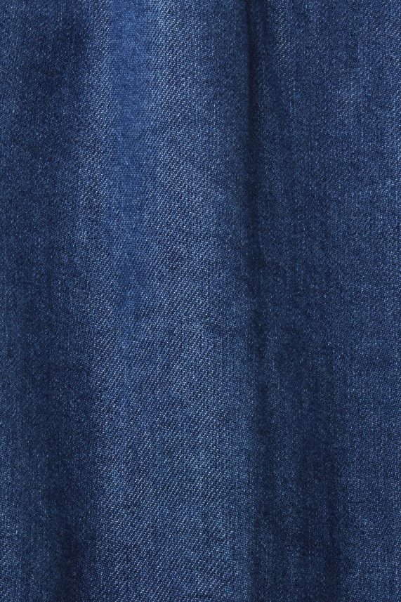 γυναίκες Esprit μπλε μέτριο πλύσιμο Τζιν μπουφάν με ζώνη γραβάτας μπουφάν 0J044P215