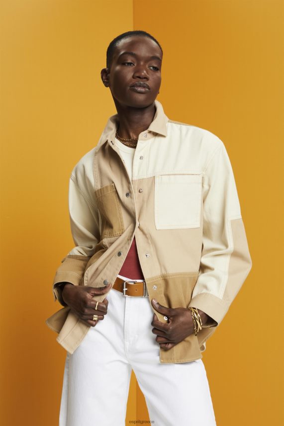 γυναίκες Esprit μπεζ σάκο συνονθύλευμα μπουφάν 0J044P293