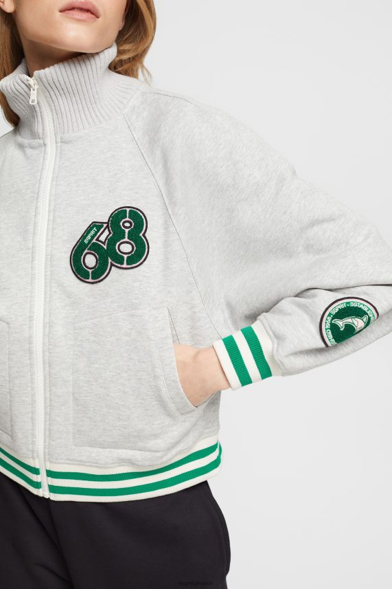 γυναίκες Esprit ανοιχτό γκρι μπουφάν πανεπιστημίου μπουφάν 0J044P416