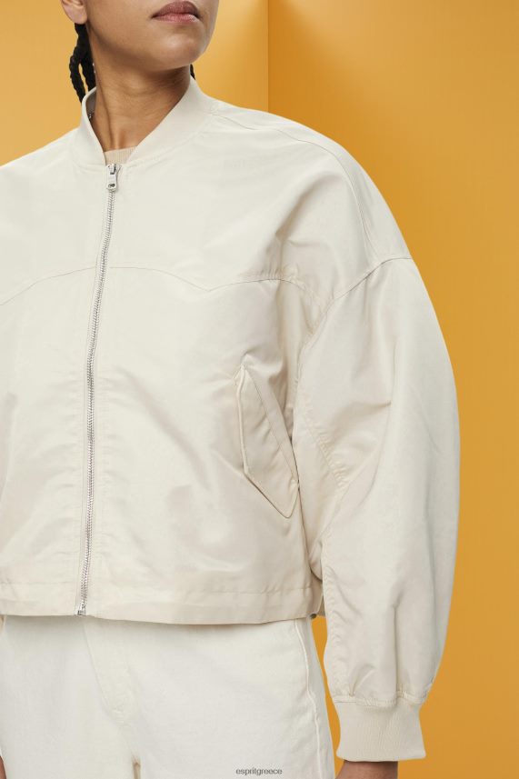 γυναίκες Esprit ελαφρύ γκρι υπερμεγέθη bomber jacket μπουφάν 0J044P214