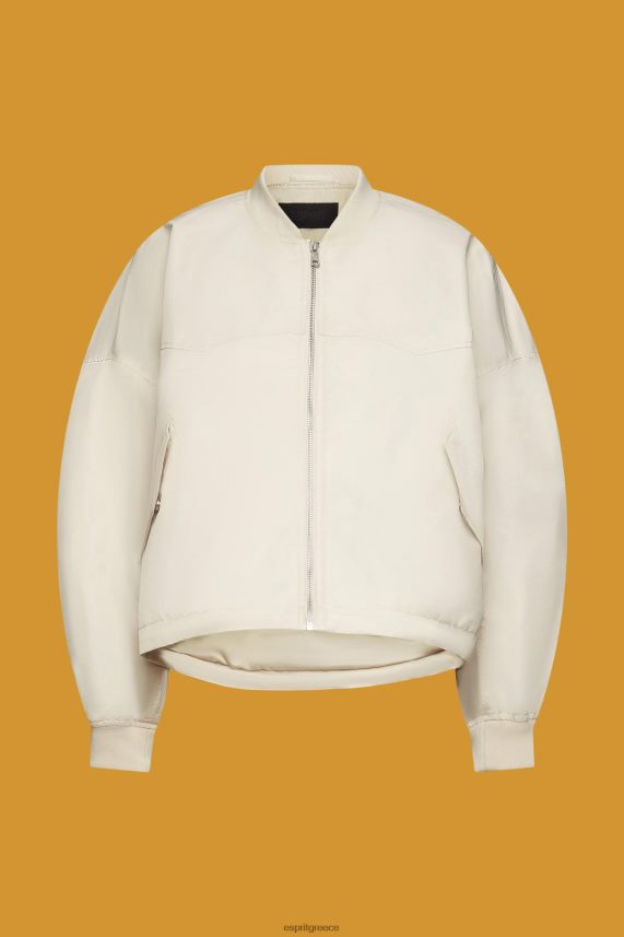 γυναίκες Esprit ελαφρύ γκρι υπερμεγέθη bomber jacket μπουφάν 0J044P214