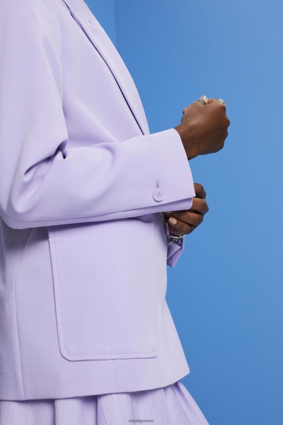 γυναίκες Esprit λεβάντα διπλό μπλέιζερ παλτό 0J044P256