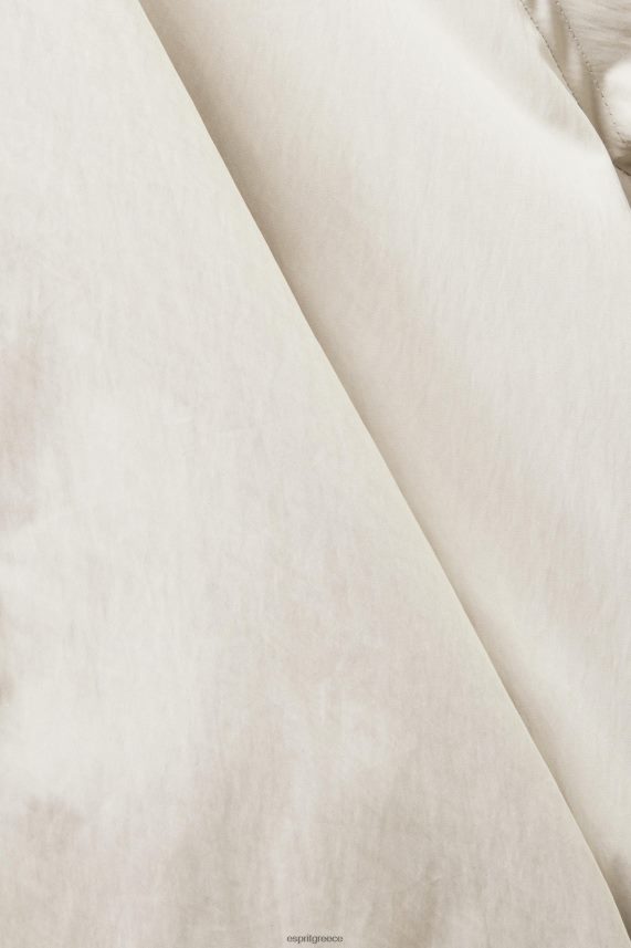 γυναίκες Esprit ελαφρύ γκρι καμπαρντίνα με διπλό στήθος παλτό 0J044P266