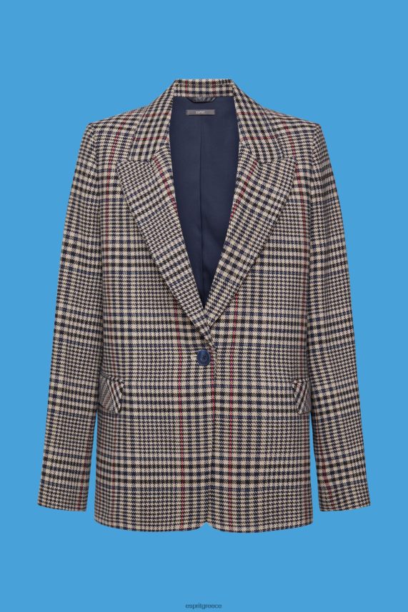 γυναίκες Esprit κρεμ μπεζ σακάκι μαλλί με μάρσιπο παλτό 0J044P447