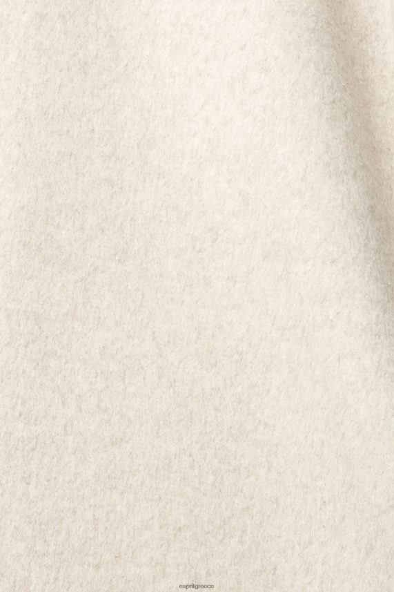 γυναίκες Esprit κρεμ μπεζ παλτό από μείγμα μαλλί παλτό 0J044P561