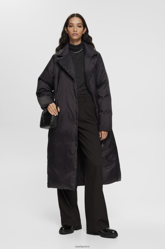 γυναίκες Esprit μαύρος ψηλό ψηλό φαρδύ παντελόνι παντελόνι & παντελόνι 0J044P246