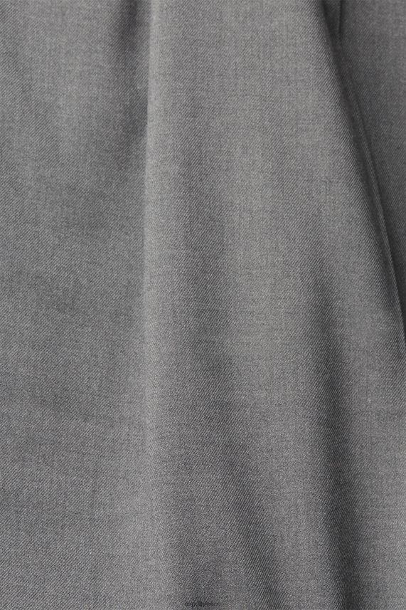 γυναίκες Esprit ανθρακίτης ψηλό ψηλό φαρδύ παντελόνι παντελόνι & παντελόνι 0J044P247