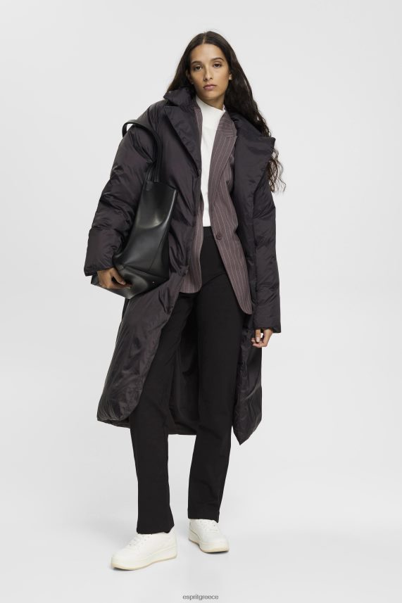 γυναίκες Esprit μαύρος παντελόνι με σπαστό στρίφωμα με φερμουάρ παντελόνι & παντελόνι 0J044P248