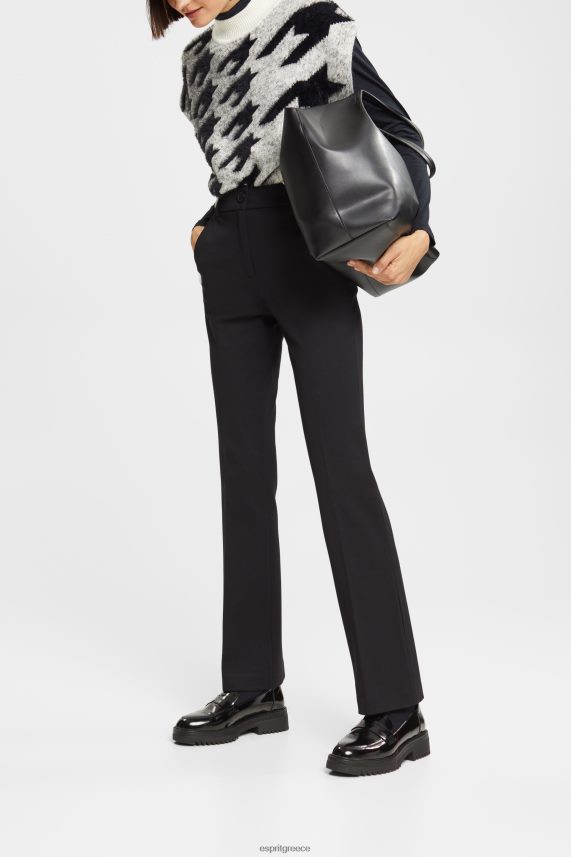 γυναίκες Esprit μαύρος ελαστικό ψηλόμεσο παντελόνι παντελόνι & παντελόνι 0J044P335