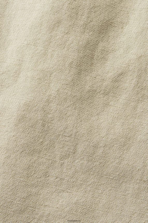 γυναίκες Esprit σκονισμένο πράσινο παντελόνι cargo μεικτό ύφασμα με τένσελ παντελόνι & παντελόνι 0J044P265