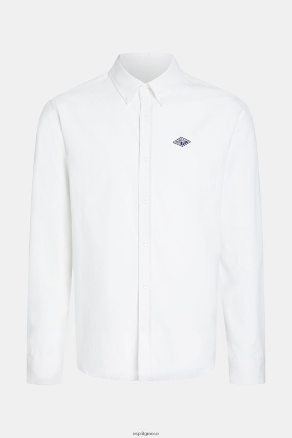 γυναίκες ESPRIT x Rest & Recreation άσπρο κάψουλα oxford πουκάμισο πουκάμισα 0J044P471