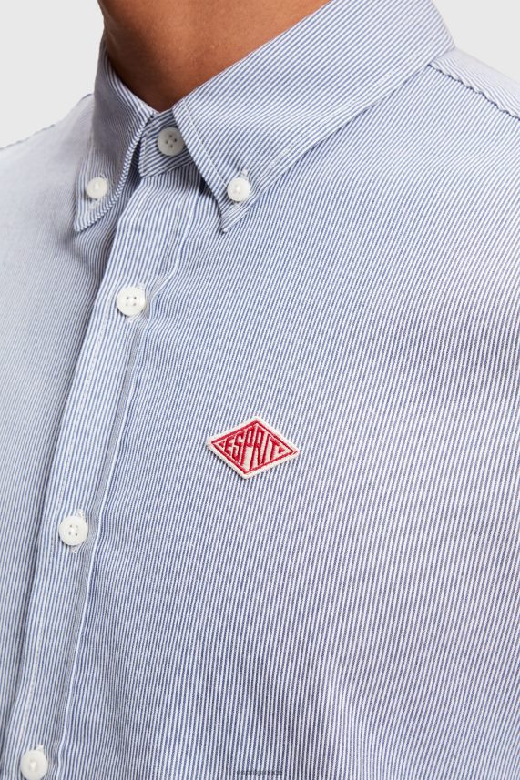 γυναίκες ESPRIT x Rest & Recreation μπλε κάψουλα oxford πουκάμισο πουκάμισα 0J044P472