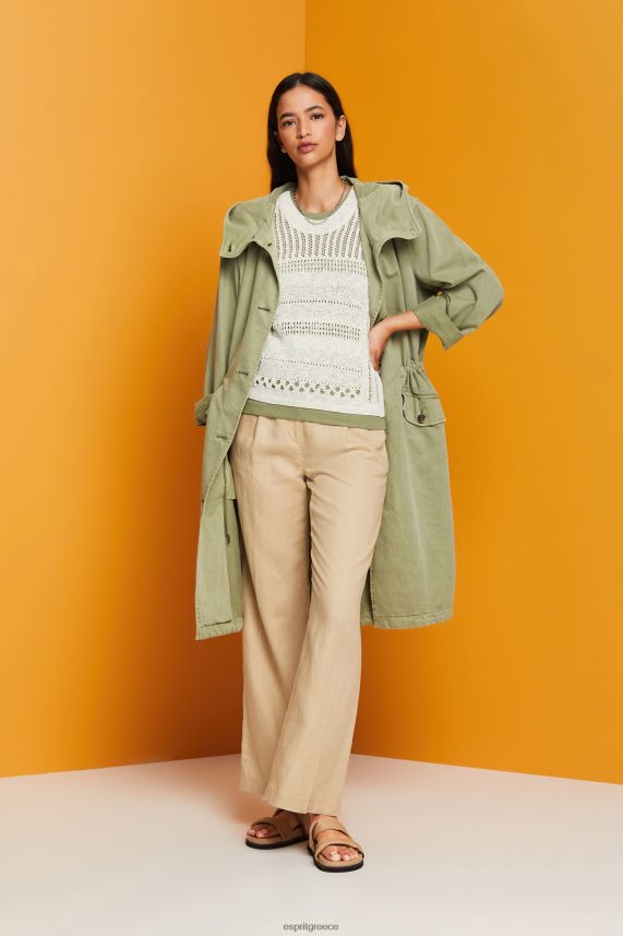 γυναίκες Esprit πάγος αμάνικο μπλουζάκι, μείγμα βαμβακιού πουλόβερ 0J044P107