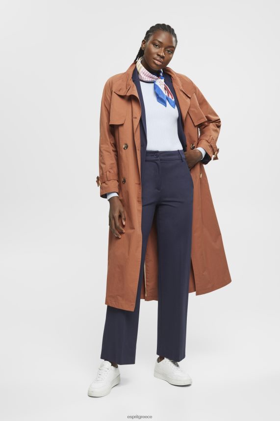 γυναίκες Esprit παστέλ μπλε ραβδωτό άλτης πουλόβερ 0J044P274