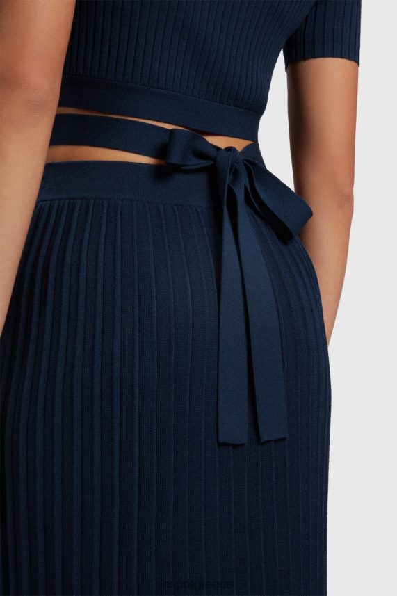 γυναίκες Esprit ΠΟΛΕΜΙΚΟ ΝΑΥΤΙΚΟ πλισέ τοπ πουλόβερ 0J044P378