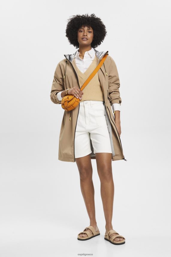 γυναίκες Esprit υπόλευκο ψηλό σορτς σορτς 0J044P264