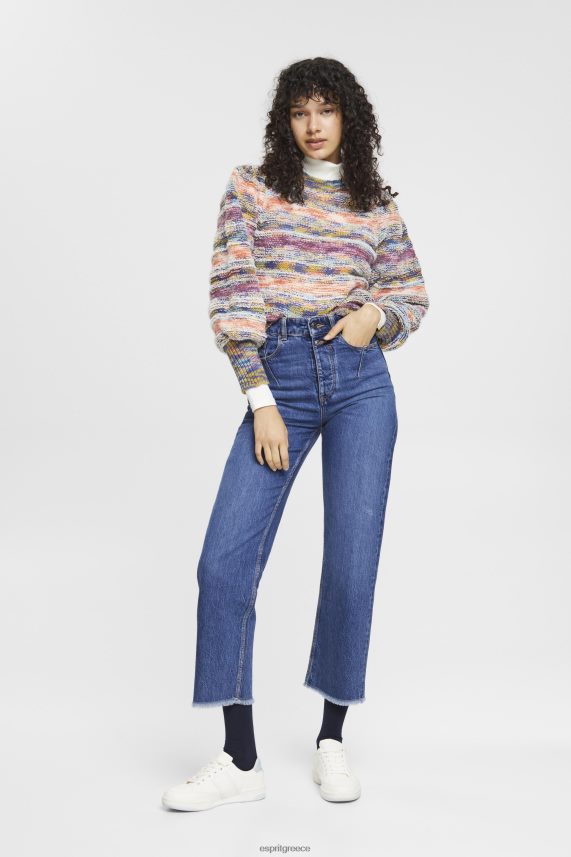 γυναίκες Esprit μπλε μέτριο πλύσιμο ψηλό ταλαιπωρημένο μπαμπάς ταιριάζει τζιν τζην 0J044P254